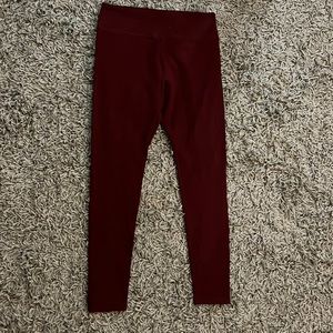 maroon leggings from Target. Wild Fable brand